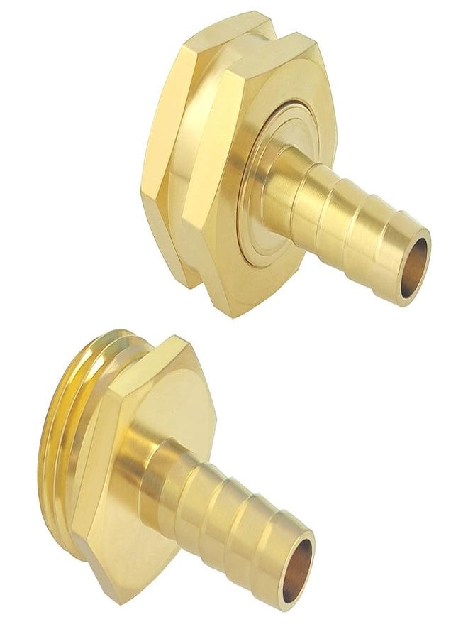 Hooshing 3/8" Garden Hose Repair Kit Male and Female Brass Hose Mender End Repair Connector with Clamps - Image 5